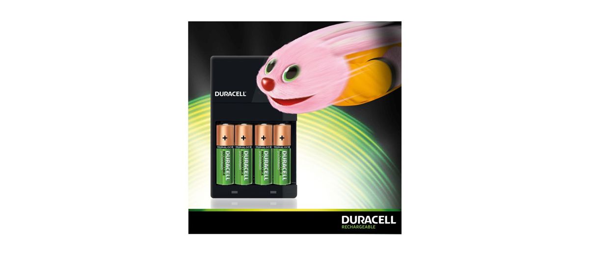 Caricabatterie duracell CEF14