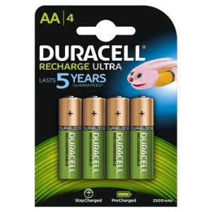 batterie duracell AA 2400mah