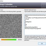 Gestire le password con KeePass - Entropy collection