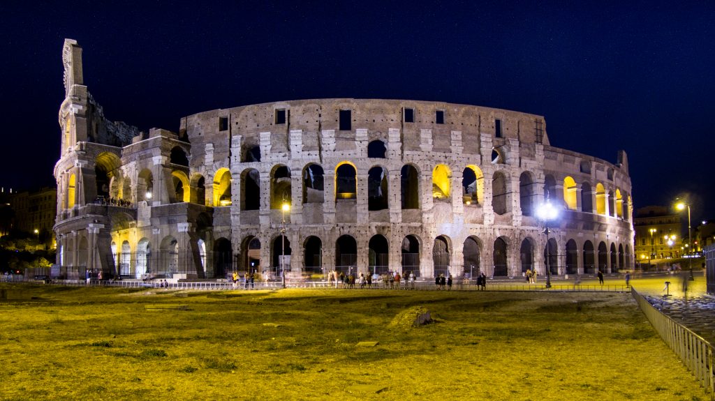 DJI Osmo plus - Foto notturna stabilizzata Colosseo